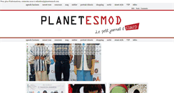 Desktop Screenshot of planete-esmod.com